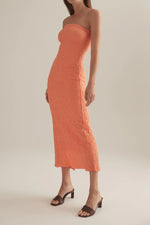 Load image into Gallery viewer, Petra Dress in Aperol Spritz (6) - Ownley
