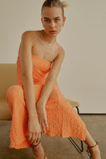 Load image into Gallery viewer, Petra Dress in Aperol Spritz (6) - Ownley
