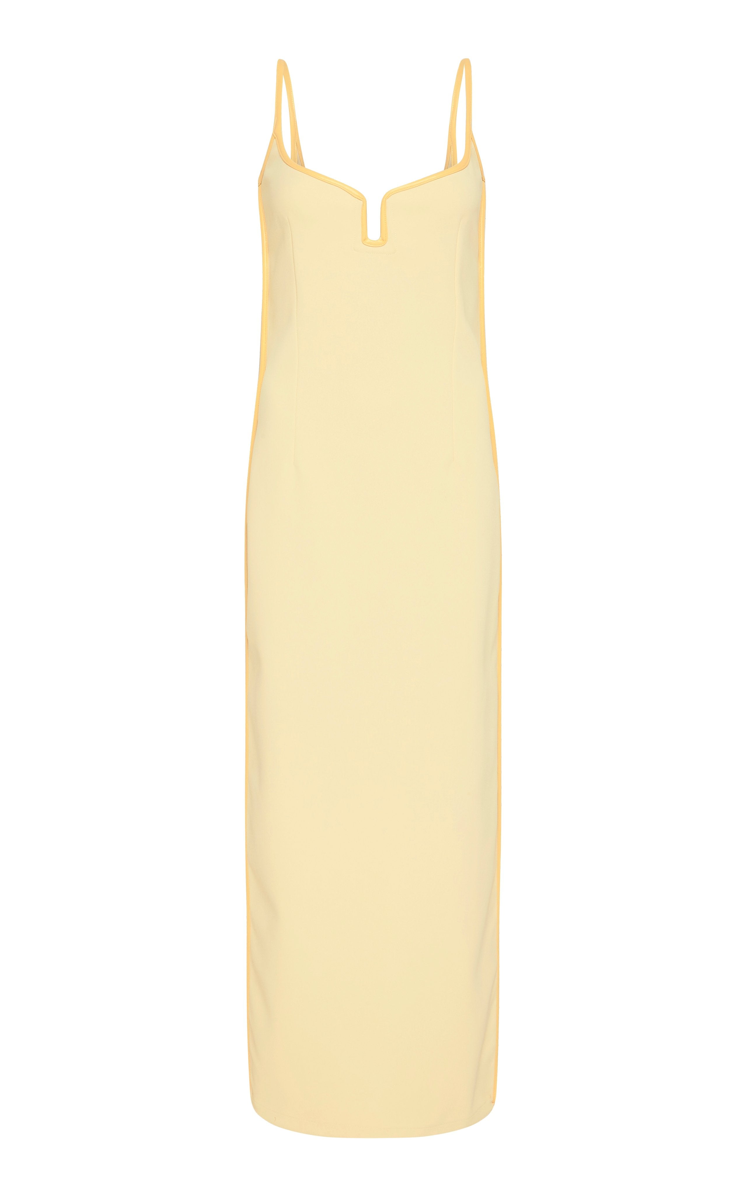 Marlo Dress in Daffy Yellow (10) - Paris Georgia