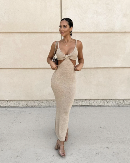 Serita Dress in Sand