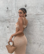 Load image into Gallery viewer, Serita Dress in Sand - Cult Gaia
