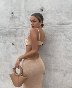 Serita Dress in Sand - Cult Gaia