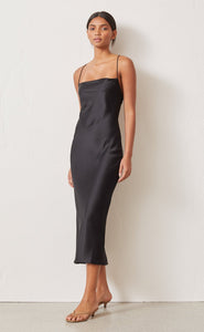 Seraphine Lace-Up Midi in Black - Bec + Bridge