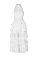 Load image into Gallery viewer, Portrait Dress in White - steele
