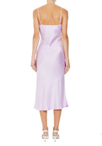 Load image into Gallery viewer, Dion Silk Dress in Lilac - Hansen &amp; Gretel
