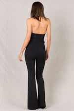 Load image into Gallery viewer, Sharlene Jumpsuit in Black - Misha Collection

