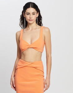 Clover Crop + Skirt in Nectarine - Bec + Bridge