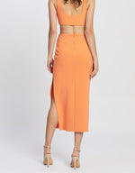 Load image into Gallery viewer, Clover Crop + Skirt in Nectarine - Bec + Bridge
