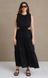 Henriette Maxi in Black - Bec + Bridge