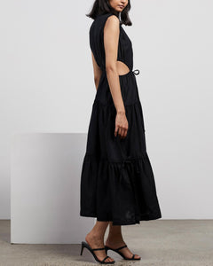 Henriette Maxi in Black - Bec + Bridge