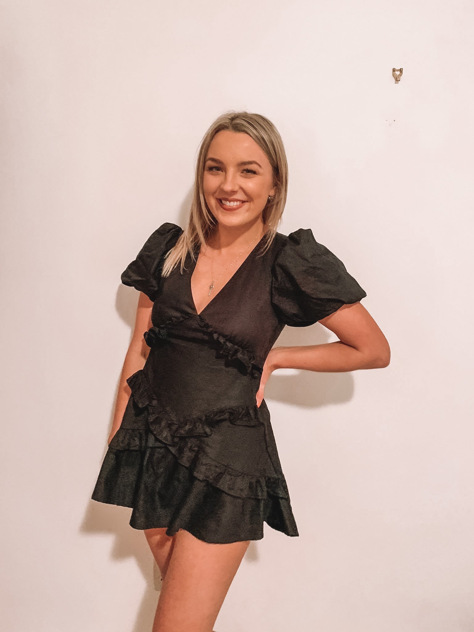 The Jones Dress 2.0 in Black - Maggie Marilyn