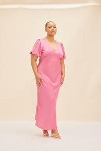 Uma Dress in Hot Pink - RUBY