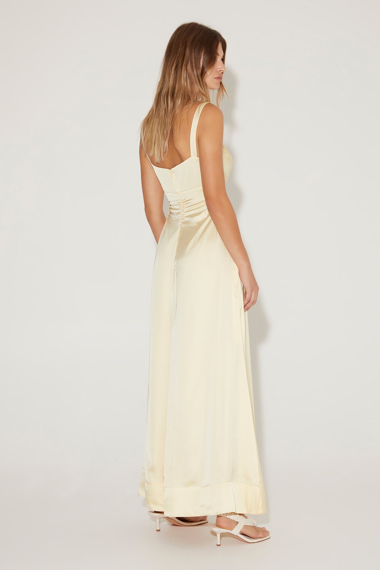 Carlos Dress in Lemon