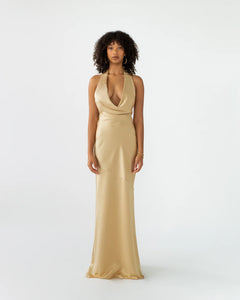 Daniella Gown in Gold - Arcina Ori