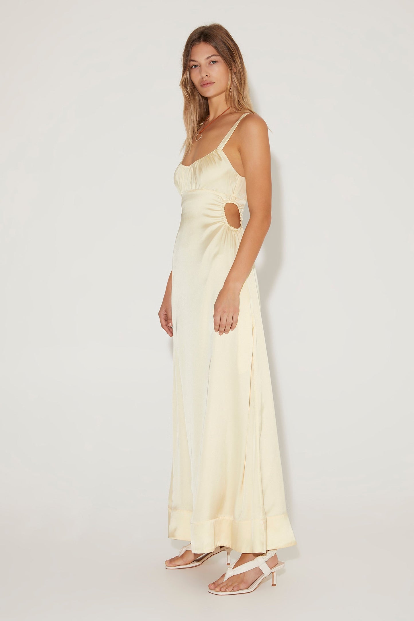 Carlos Dress in Lemon