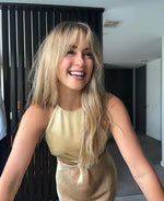 Load image into Gallery viewer, Carrie Halter Maxi in Yellow - Bec + Bridge

