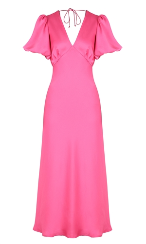 Uma Dress in Hot Pink