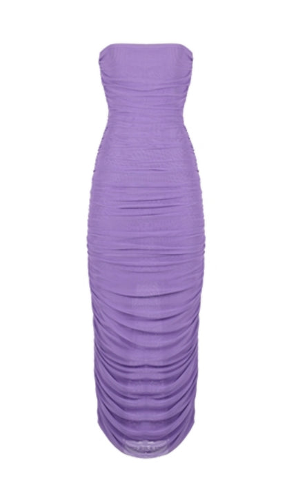 Ginni Mesh Dress in Wisteria