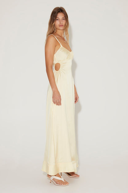 Carlos Dress in Lemon