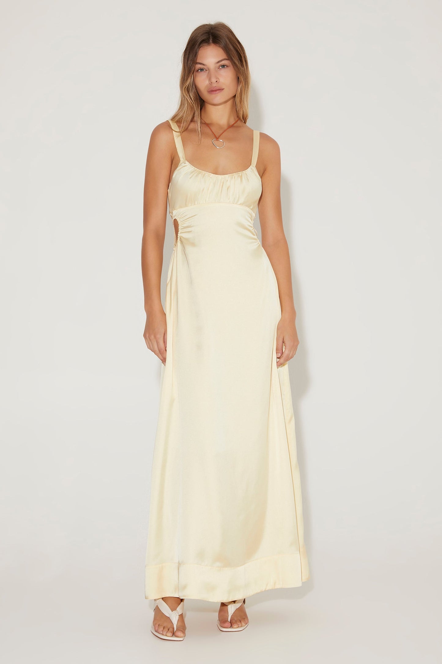 Carlos Dress in Lemon