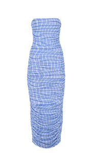 Neptune Mesh Tube Dress - RUBY