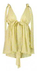 Little Rosie Set in Buttercup Floral - Caitlin Crisp