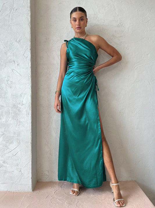 Nour Dress in Emerald - Sonya Moda