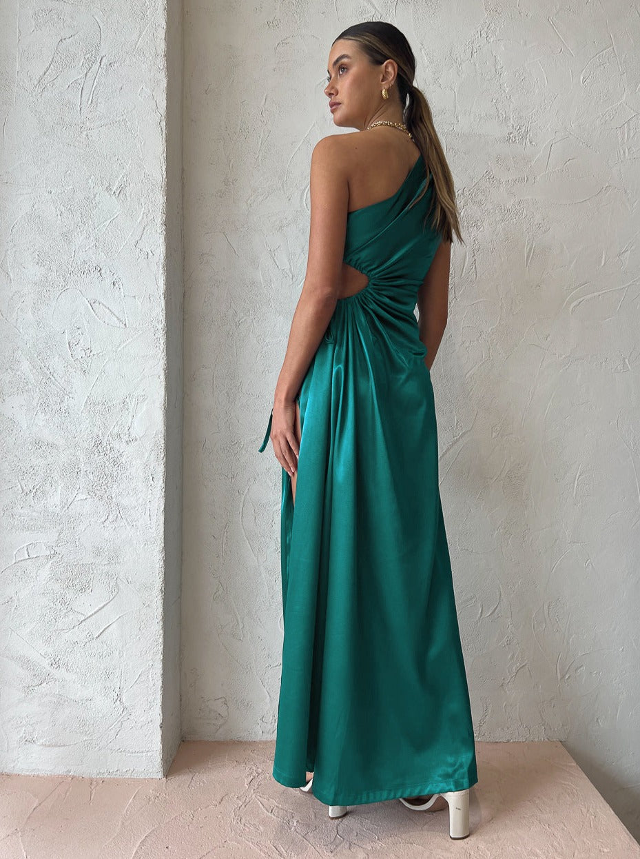Nour Dress in Emerald