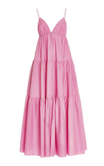 Load image into Gallery viewer, Tiered Cotton Maxi Dress - Matteau
