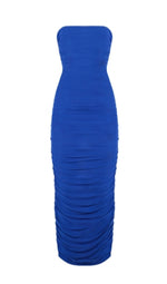 Load image into Gallery viewer, Ginni Mesh Dress in Electric - RUBY
