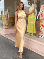 Load image into Gallery viewer, Carrie Halter Maxi in Yellow - Bec + Bridge
