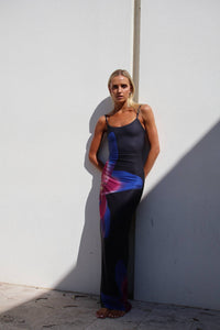 Midnight Lily Floral Slip Dress (6) - With Harper Lu