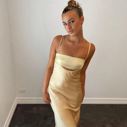 Carrie Maxi in Yellow