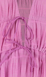 Load image into Gallery viewer, Mirella V Neck Dress in Orchid (14) - RUBY
