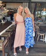 Load image into Gallery viewer, Lori Bloom Linen Panel Dress - DISSH
