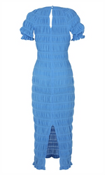 Load image into Gallery viewer, Mirella T-Shirt Dress in Capri - RUBY
