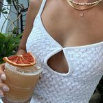 Load image into Gallery viewer, Effie Knit Key Maxi in Ivory - Bec + Bridge
