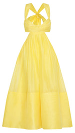 Load image into Gallery viewer, Botanica Bralette Gown in Sunshine - Zimmermann
