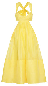 Botanica Bralette Gown in Sunshine - Zimmermann