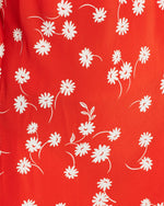 Load image into Gallery viewer, White Daisy Slip Dress in Red Floral - Bec + Bridge
