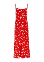 Load image into Gallery viewer, White Daisy Slip Dress in Red Floral - Bec + Bridge
