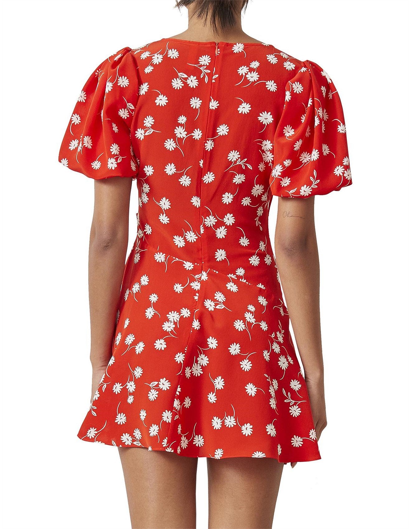 White Daisy Wrap Dress - Bec + Bridge